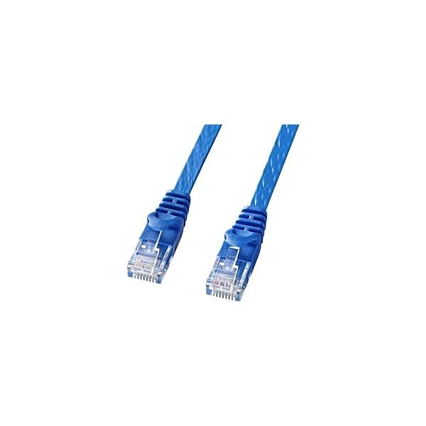 �T�����T�v���C LA-FL6-05BL �J�e�S��6�t���b�gLAN�P�[�u���i5m�E�u���[�j