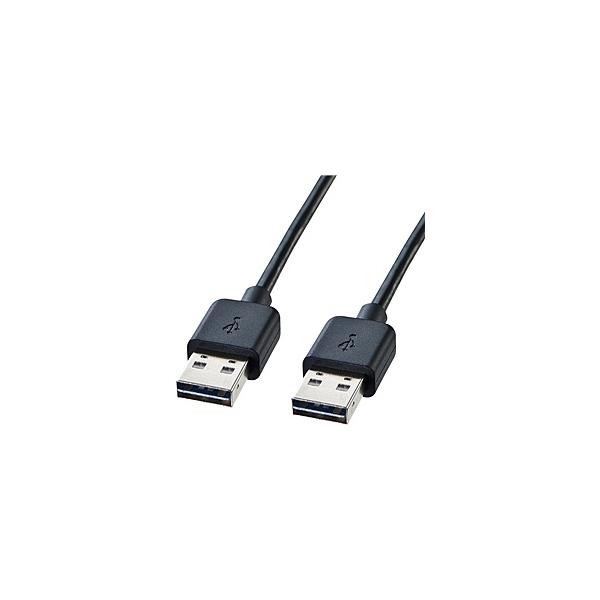 �T�����T�v���C KU-RAA1 ���ʑ}����USB�P�[�u���iA-A�^�C�v�j�i1m�E�u���b�N�j