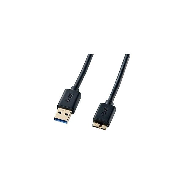 �T�����T�v���C KU30-AMC05BK USB3.0�Ή��}�C�N���P�[�u���iUSB IF�F�؃^�C�v�E�u���b�N�E0.5m�j