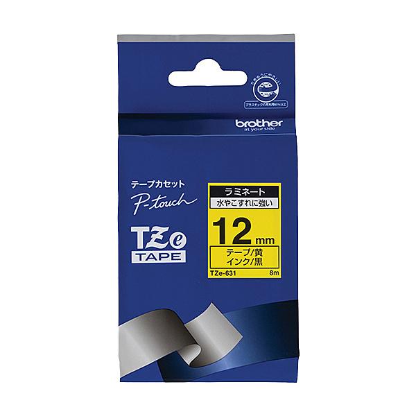 (�u���U�[����) �s�[�^�b�` ���~�l�[�g�e�[�v TZe-631 ��12mm (������/ ��)