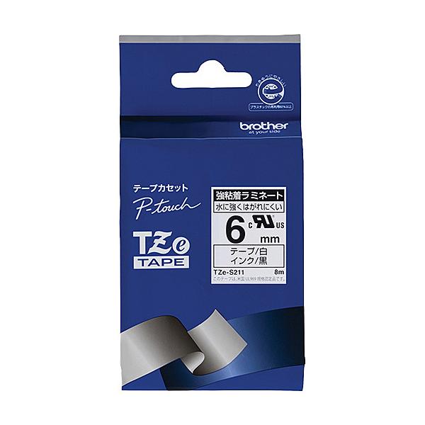 (�u���U�[����) �s�[�^�b�` ���~�l�[�g�e�[�v TZe-S211 ��6mm (������/ ��/ ���S��)