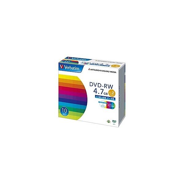 Verbatim DHW47NP10V1 DVD-RW 4.7GB PCf[^p 2{Ή 10XP[X Ch\