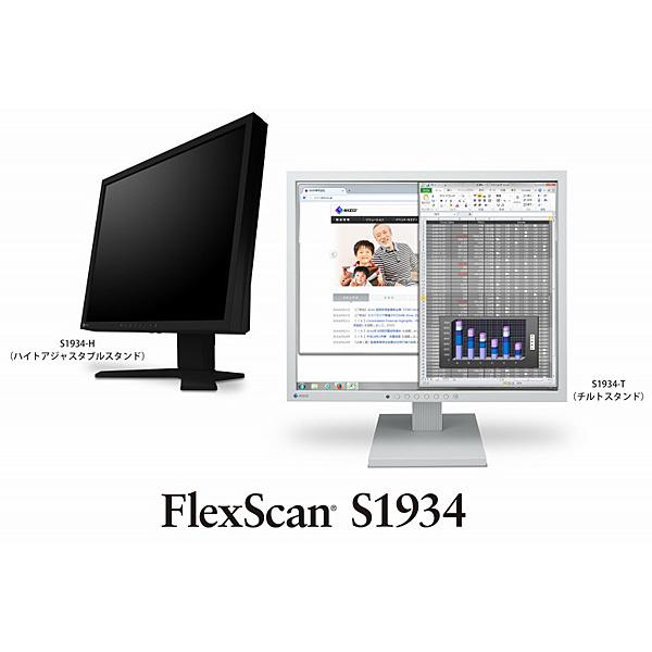EIZO S1934-HGY tfBXvC 19^/ 1280×1024/ DVIAD-SubADisplayPort/ Z[OC/ Xs[J[F