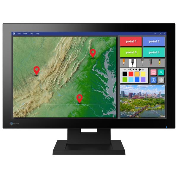EIZO FDF2182WT-TBK 54.7cmi21.5j^^b`plJ[tj^[ DuraVision FDF2182WT-T ubN
