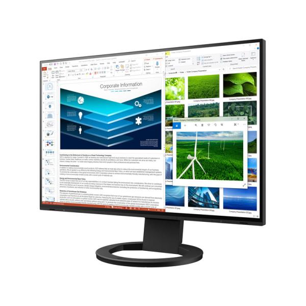 EIZO EV2485-BK tfBXvC 24.1^/ 1920×1200/ HDMIADisplayPortAUSB Type-C/ ubN/ Xs[J[F