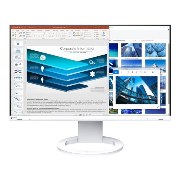 EIZO EV2480-ZWT tfBXvC 23.8^/ 1920×1080/ HDMIADisplayPortAUSB Type-C/ zCg/ Xs[J[F