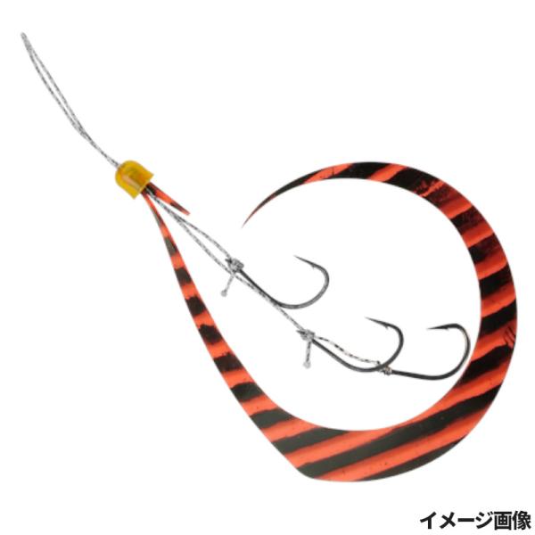 ジャッカル  ●カラー:ブライトオレンジゼブラ ●サイズ:3本鈎 ●フック:#8 ●入数:2 ●釣り方、フィールド:ソルトルアー（オフショア） ●代表対象魚:タイ（鯛）|【ジャッカル/JACKALL】ビンビンスイッチT+ネクタイマスターカー...