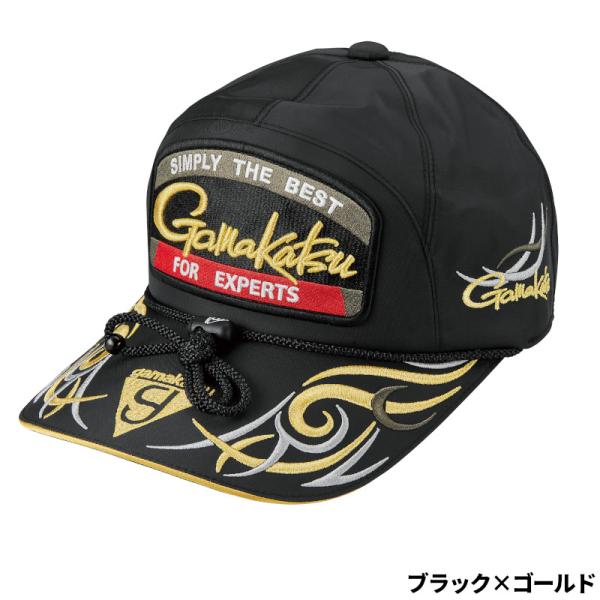 がまかつ フィッシングキャップ×2個＆グローブ4セット Gamakatsu（がまかつ） キャップ フィッシングキャップ(ワッペン) LL