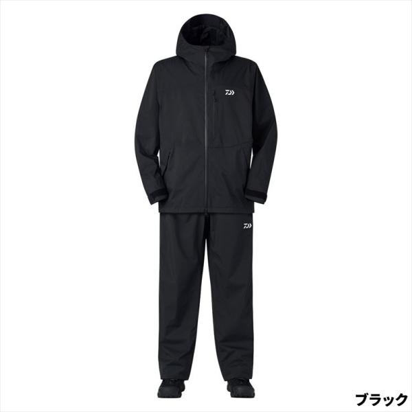 ダイワ ウェア DR-3625 レインマックス レインスーツ M ブラック