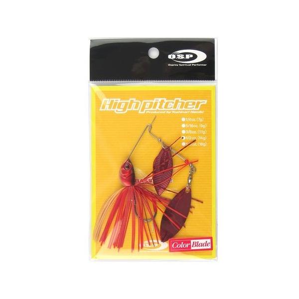 オーエスピー スピナーベイト ハイピッチャー 1/2oz DW S58 C.B.ブラッディシャッド