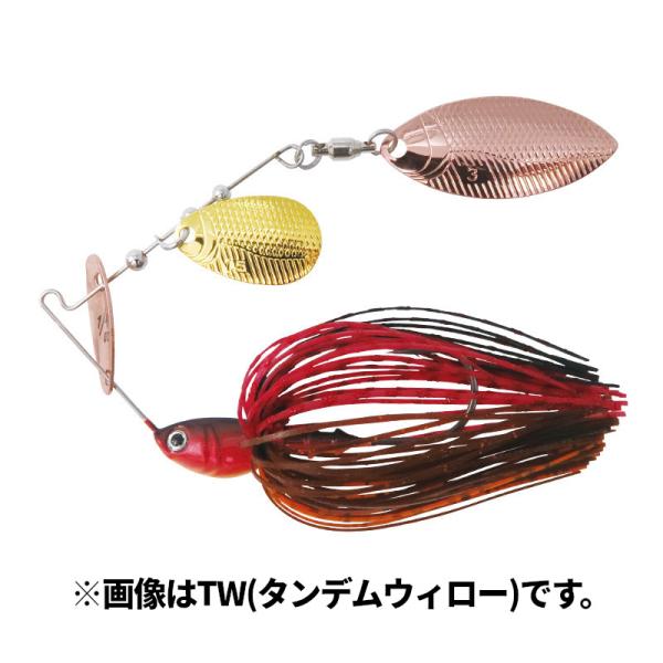 ボトムアップ スピナーベイト チビーブル 3/8oz DW S412 バーニングシャッド