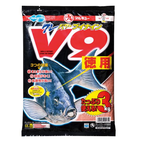 マルキュー マルキュー |【マルキユー/マルキュー】グレ釣りに求められる機能、性能のバランスがよい!横方向への拡散性と遠投力に優れた操作性の高い配合エサ。沈下速度や集魚力など、グレ釣りに求められる基本性能のバランスがきわめてよく、波止のグレ...
