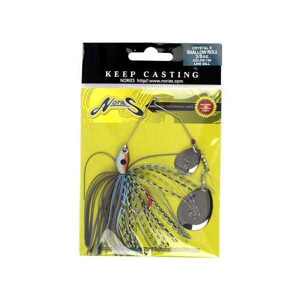 マルキュー（MARUKYU） ノリーズ スピナーベイト クリスタルS シャロー