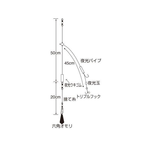 ささめ針 C−006堤防ヒラメセットB :4941430634044:釣具のポイント東日本 !店 通販 ダイワ(Daiwa) 快適大ヒラメハタ仕掛 SS S トリプル14 10