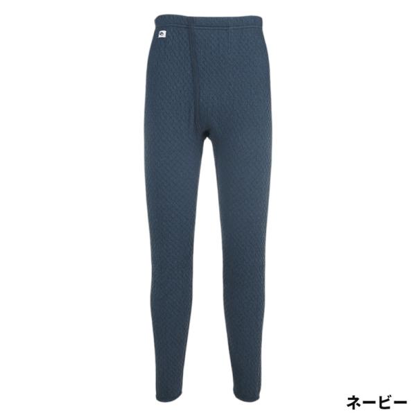防寒ウェア ひだまり チョモランマ 紳士ズボン下 M 36 ネービー QMS951
