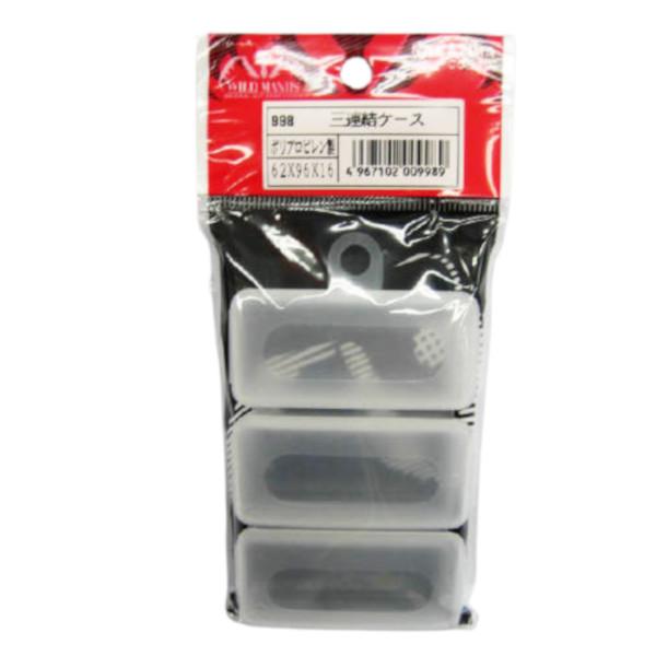 ナカジマ  【特長】●取り出しやすいR底 ●材質：ポリプロピレン ●サイズ:62×96×16mm|小物入れのスタンダードケース TKM-10-03-01