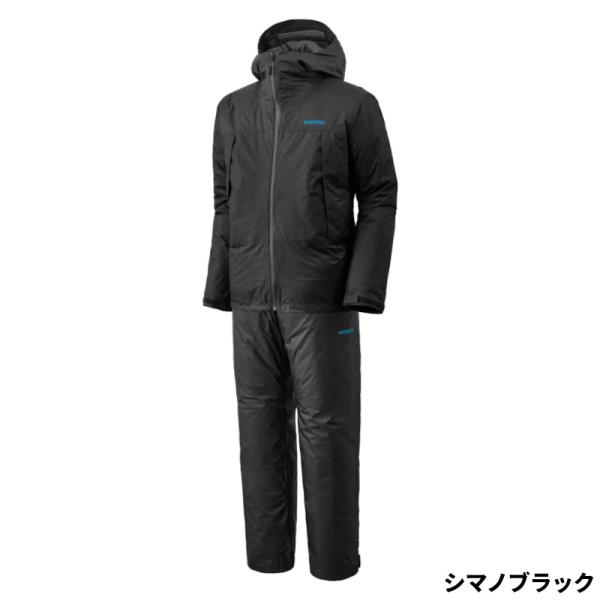シマノ RB-057X ベーシック インサレーション レインスーツ 01 XL シマノブラック / 防寒着 防寒ウェア 上下セット シマノ（SHIMANO） 防寒ウェア ベーシックインサレーション レイン