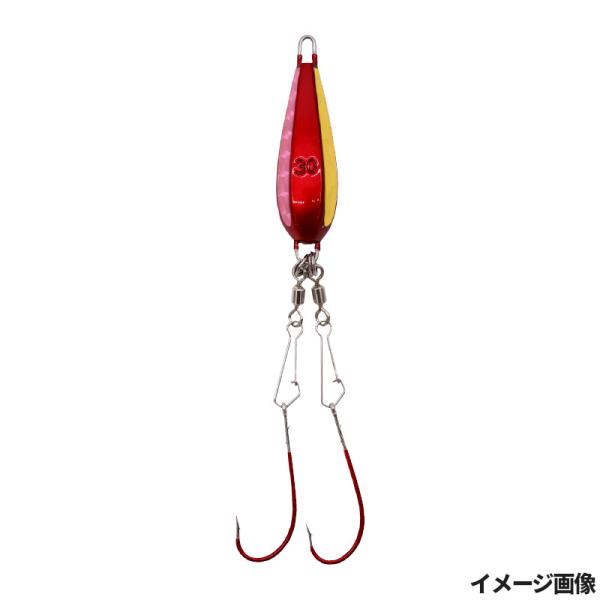 ●カラー:4 赤エビ ●サイズ:30号 ●使用針:喰わせトラフグ ●針号数:5/0 ●鈎カラー:赤エビ  ●釣り方、フィールド:船釣り（浅場） ●代表対象魚:フグ（河豚）|【ハヤブサ/HAYABUSA】高いアピール力と優れたフッキング性能を...