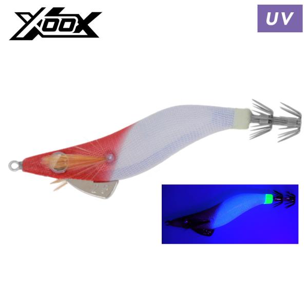 XOOX GROOVY (グルービー) 2.5号 ケイムラ赤白
