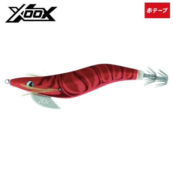 エギ XOOX BFH-B (ビッグフィンハンターB) 3.5号 レッドレッド