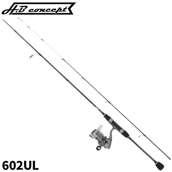 H.B コンセプト  【注意事項】・自重は竿のみの重さです。 ・リールの糸巻量は糸にかかる負荷によって、増減する場合がございます。 ・竿は塗装部のブリスター(水ぶくれ)防止のため、釣行後は必ず真水で洗浄し、汚れや塩分をしっかり落としてくださ...