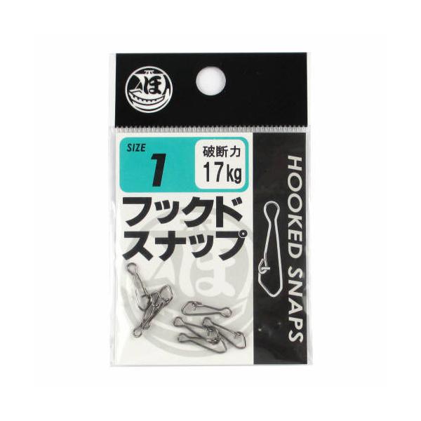 [環境美化協力商品] ●サイズ:1号 ●強度:17kg(破断力) ●入数:7個入|糸がひっかかりにくく、はめやすいスナップ。 TKM-12-02-90 SRS-004996774971119