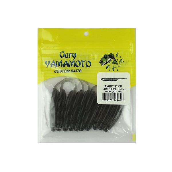 ゲーリーヤマモト  ●カラー:002(スモーク/ソリッド)|プロトタイプでの試釣では川口プロが長野県の野尻湖でスモールマウスを爆釣さると同時に、なんと60cmオーバーのラージマウスもヒットさせ話題になっています。その特徴は全てのリグに対応で...