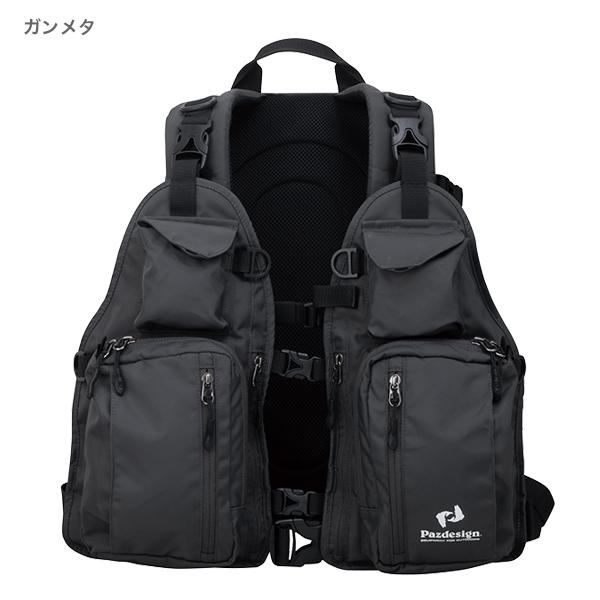Pazdesign ライフジャケット ZFV-032 2WAYフロートパックベスト