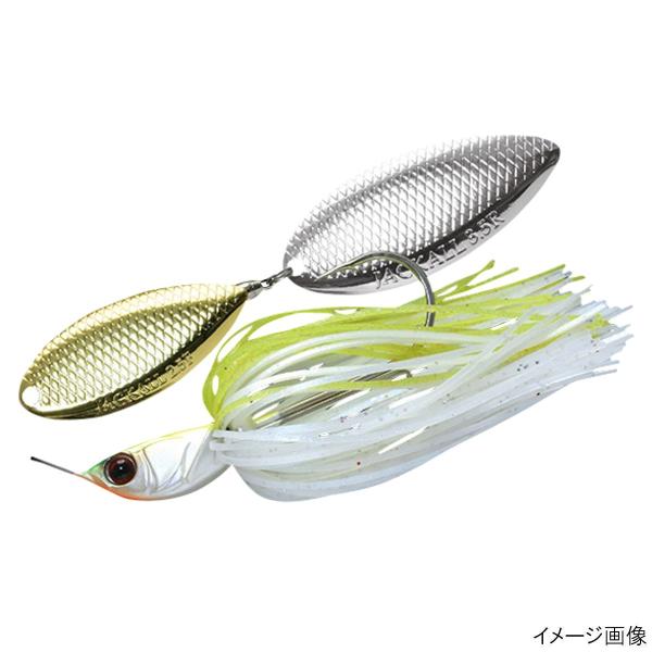 【現品限り】 ジャッカル スピナーベイト ドーン 1/4oz チャートバックホワイト【ゆうパケット】