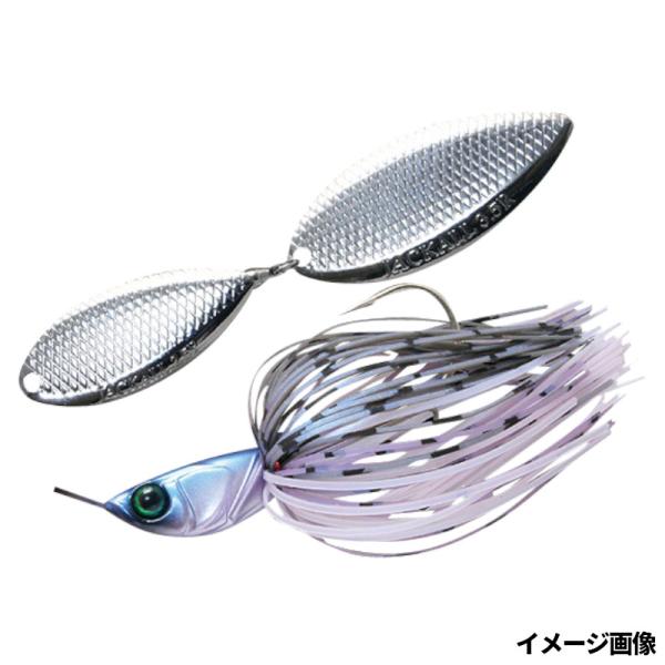 【現品限り】 ジャッカル スピナーベイト ドーン 1/2oz マルハタシークレットパープル【ゆうパケット】