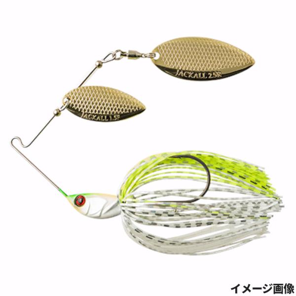 ジャッカル スピナーベイト スーパードーン 3/8oz チャートバックホワイト【ゆうパケット】