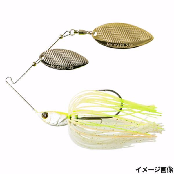 ジャッカル スピナーベイト スーパードーン 3/8oz ステルスナチュラルチャート【ゆうパケット】