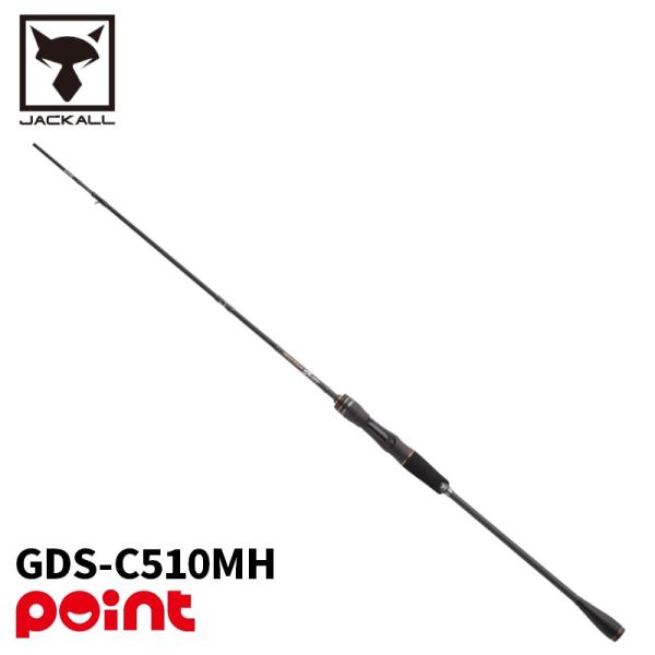 JACKALL ゲキダキシャフトGDS-C510MH point-i_4525807303001