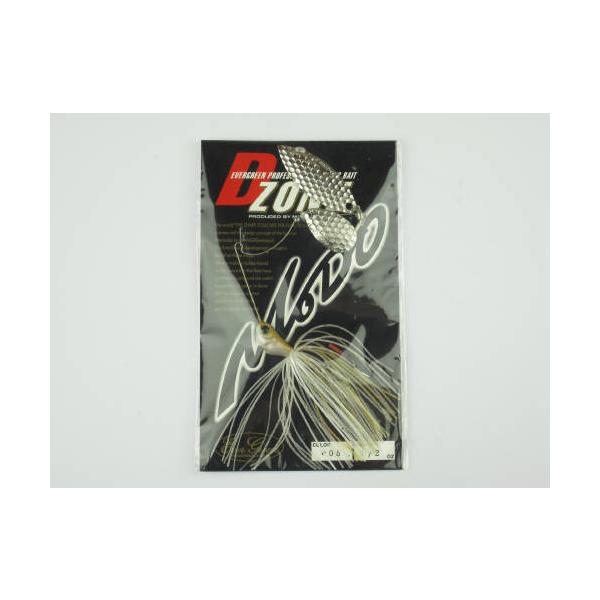 エバーグリーン（EVERGREEN） スピナーベイト Ｄ−ゾーン（Ｄ−ＺＯＮＥ） ＴＷ １／２ｏｚ ＃０５（ワカサギ）【ゆうパケット】