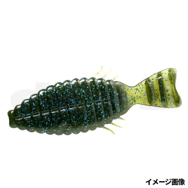 deps（デプス） ワーム ブルフラット 4.8インチ #11ウォーターメロン