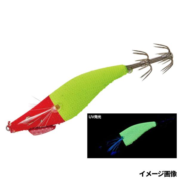 がまかつ ラグゼ スピードメタル エギドロッパー Fタイプ #2 レッドヘッド/チャート 19-353【ゆうパケット】