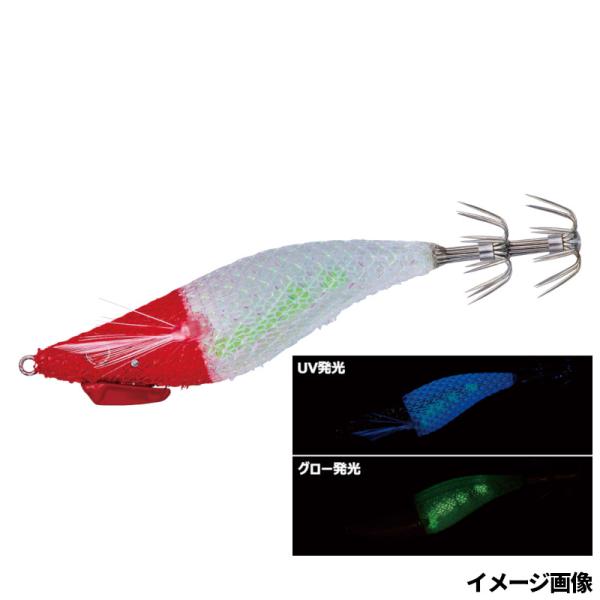 がまかつ ラグゼ スピードメタル エギドロッパー Fタイプ #29 レッドヘッド/ハラワタグロー 19-353【ゆうパケット】