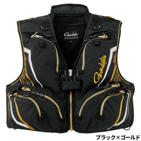 Gamakatsu（がまかつ） ウェア ショートハーフメッシュベスト M