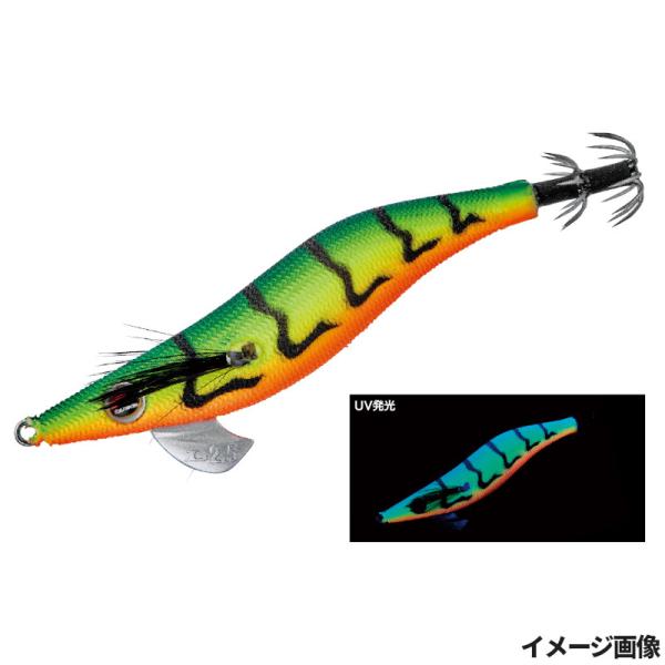 【現品限り】 がまかつ スピードメタル エギドロッパー 2.5号 #36 ライムチャートシュリンプUV 80-609【ゆうパケット】