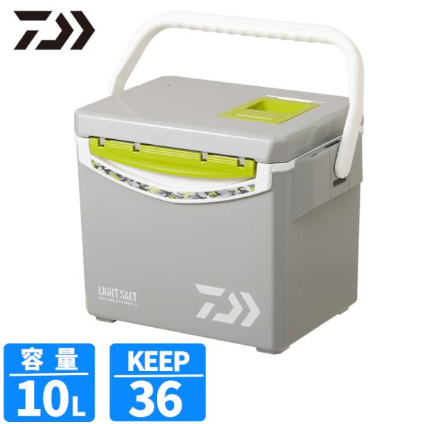 ダイワ  ●セット商品/付属品：竿立て×2(CPキーパーマルチ)、小物入れ(CPポケット125)、ショルダーベルト ●カラー:グレー ●サイズ:GU 1000X LS(10L) ●容量:10L ●内部寸法1:17×26×22 ●外部寸法1:...