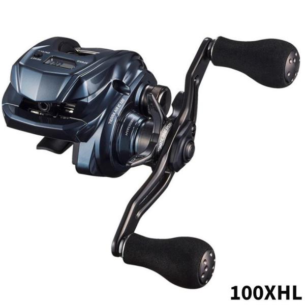 ダイワ  ●サイズ:100XHL ●自重:165g ●ソルト対応／淡水専用:ソルト対応 ●ギヤ比:8.1 ●ベアリング数（本体）:6 ●ベアリング数（ローラー部）:1 ●ドラグ力:最大 4.5kg ●巻き手:左専用 ●糸巻量2:PE 0.6...