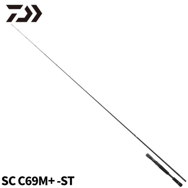 DAIWA（釣り） ダイワ バスロッド ブラックレーベル SC C69M+