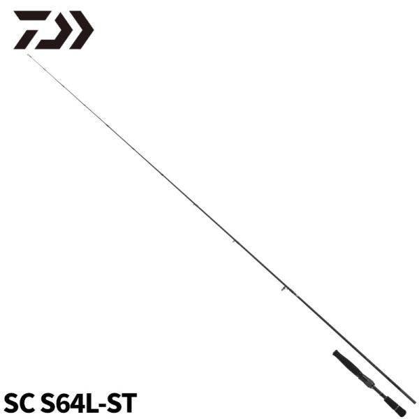 DAIWA（釣り） ダイワ バスロッド ブラックレーベル SC S64L-ST 25年