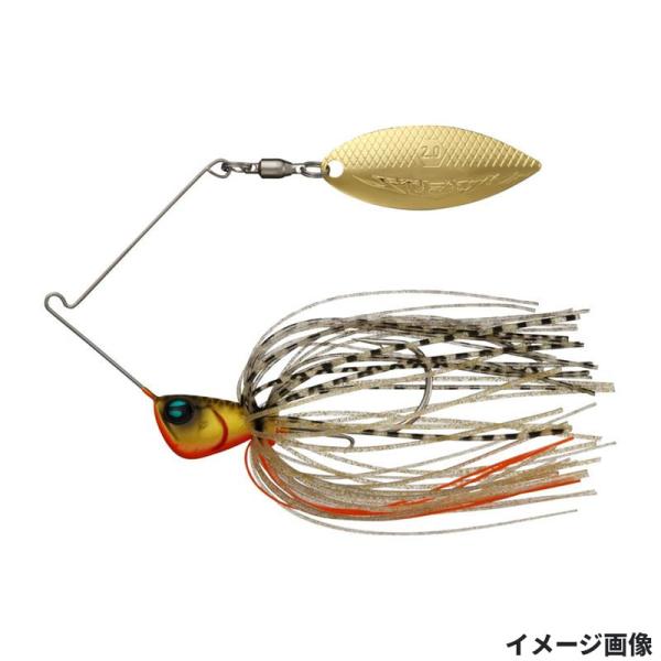 ダイワ スピナーベイト スティーズ イグラ 3/16oz Typeリーフ クロキン【ゆうパケット】