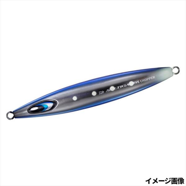 ダイワ ソルティガ  ※塗装の上塗りは、変質や不具合を起こす場合があります。あらかじめご了承ください。 ●カラー:MLブラックパープルグロー ●サイズ:150g ●全長:127mm ●自重:150g ●全長（インチ）:5.0インチ ●自重（...