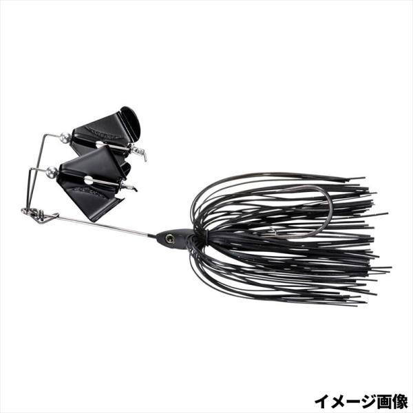 ダイワ バズベイト スティーズ ツインバズ 1/4oz マットブラック