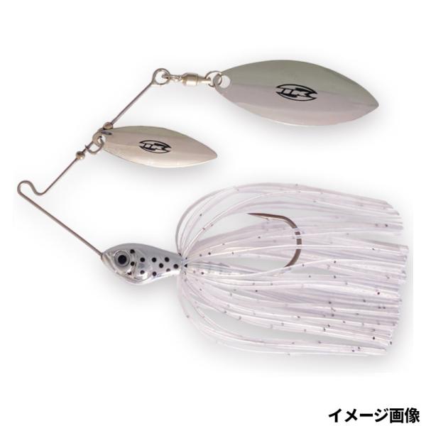 【現品限り】 イマカツ スピナーベイト ジンクスミニ スーパーブレード TG 1/4oz #ZX-078 ゴーストホワイトS/S【ゆうパケット】