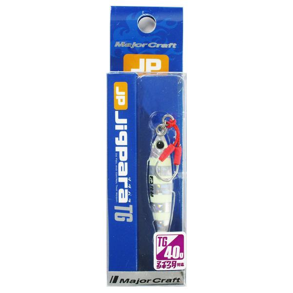 Major Craft（メジャークラフト） ジグ ジグパラTG 40g #07 ゼブラ