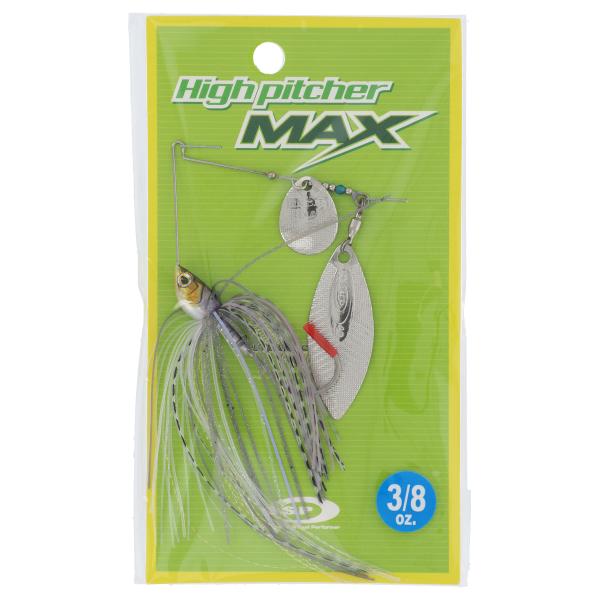 【現品限り】 オーエスピー スピナーベイト ハイピッチャーMAX 3/8oz TW ST17 スパークアイスシャッド【ゆうパケット】