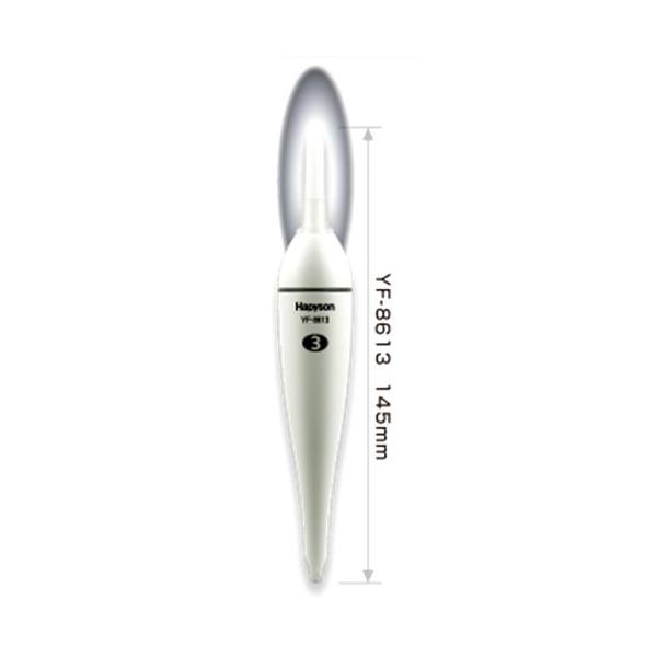 ハピソン 白色発光 ラバートップミニウキ YF−8613 3号 : 釣具